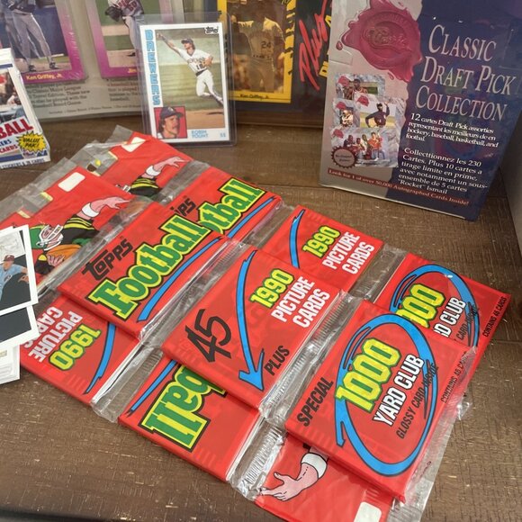 Vintage Sports Card Fun Bundle Wax Boxes And Packs - Picture 7 of 7
